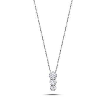 Nuran - Duchess Vedhæng m. i alt 0,28ct. W/si - 14kt Hvidguld